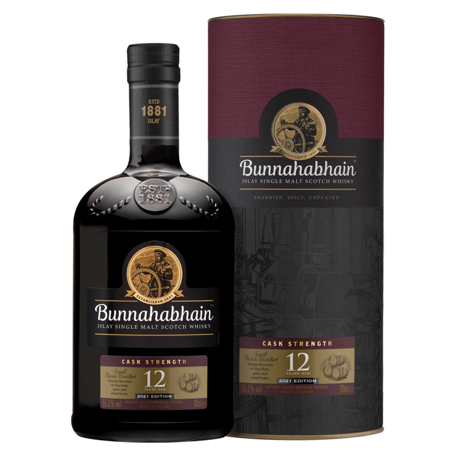 Bunnahabhain Ltd Strength 55.1%) Shop Cask Whisky Year (2021 Ed Available 12 Edition, & - Single