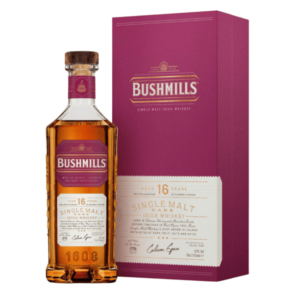 Bushmills 16 Year Old Irish Whiskey